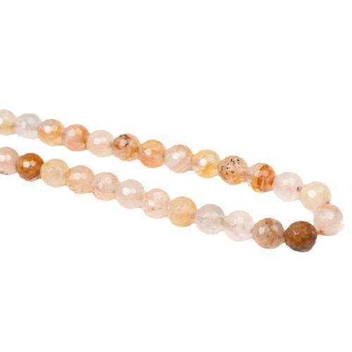 Natural Quartz Jewelry Beads, Golden Healer Quartz, polished, DIY & different size for choice, Sold By Strand