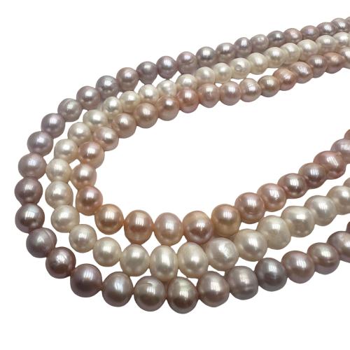 Cultured Potato Freshwater Pearl Beads, DIY, more colors for choice, 8-9mm, Sold Per Approx 37 cm Strand