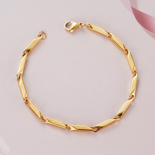 Stainless Steel Jewelry Bracelet, 316 Stainless Steel, fashion jewelry & different size for choice & for woman, more colors for choice, Sold By PC