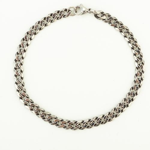 Stainless Steel Jewelry Bracelet 304 Stainless Steel fashion jewelry & Unisex Length Approx 21 cm Sold By PC