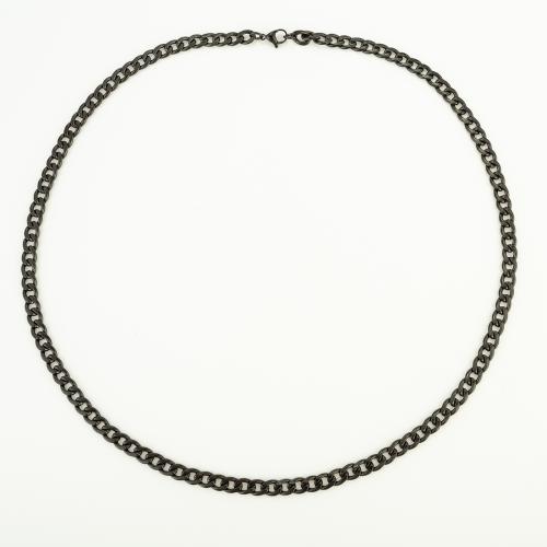 Stainless Steel Chain Necklace, 304 Stainless Steel, fashion jewelry & Unisex, 6x2mm, Length:Approx 60 cm, Sold By PC