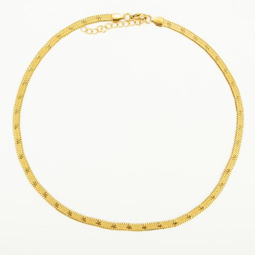 Chaîne collier , Acier inoxydable 304, bijoux de mode & unisexe, Longueur:Environ 50 cm, Vendu par PC