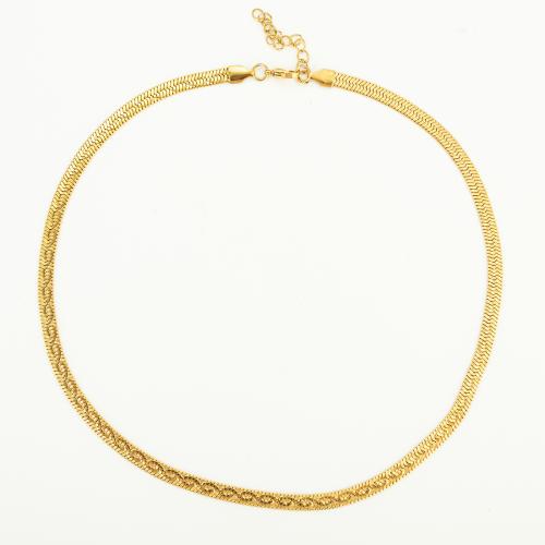 Chaîne collier , Acier inoxydable 304, bijoux de mode & unisexe, Longueur:Environ 50 cm, Vendu par PC