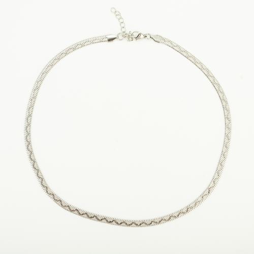 Stainless Steel Chain Necklace, 304 Stainless Steel, fashion jewelry & Unisex, Length:Approx 50 cm, Sold By PC