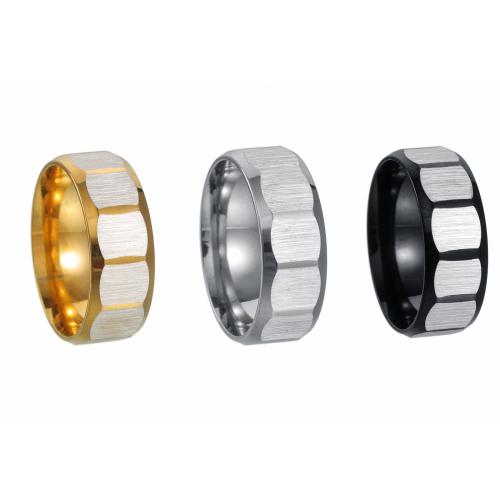 Anello in acciaio inox, 304 acciaio inox, gioielli di moda & unisex & formato differente per scelta, nessuno, Venduto da PC