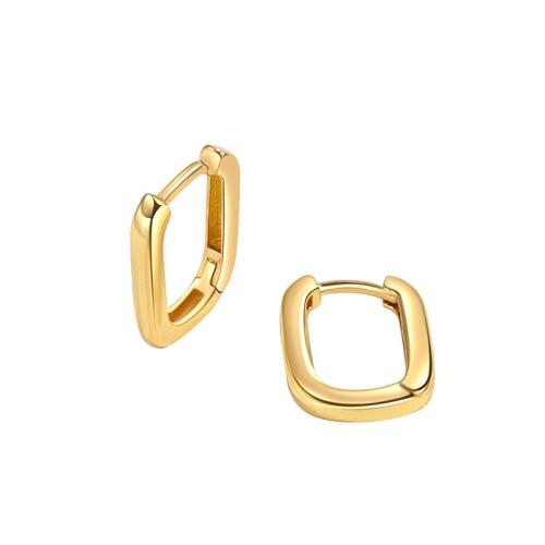 Brass Leverback Earring plated for woman golden Sold By Pair