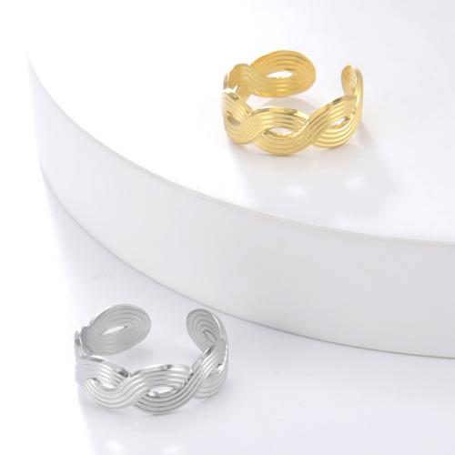 Stainless Steel Finger Ring, 304 Stainless Steel, fashion jewelry & Unisex, more colors for choice, Sold By PC