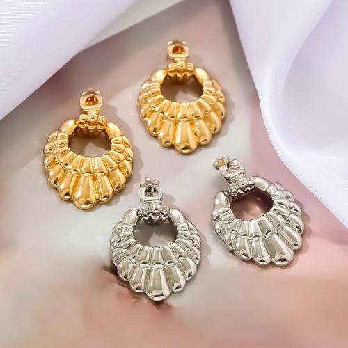 Zinc Alloy Drop Earrings fashion jewelry & for woman Sold By Pair