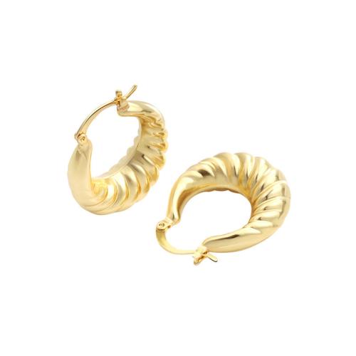 Laiton Leverback boucle d'oreille, Placage, pour femme, plus de couleurs à choisir, 24.70x30.70x9.30mm, Vendu par paire