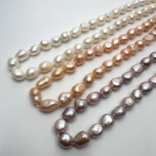 Perlas Keishi Cultivadas de Agua Dulce, Perlas cultivadas de agua dulce, Bricolaje, más colores para la opción, 9-10mm, Vendido para aproximado 37 cm Sarta