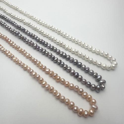 Cultured Potato Freshwater Pearl Beads DIY 4-5mm Sold Per Approx 36 cm Strand