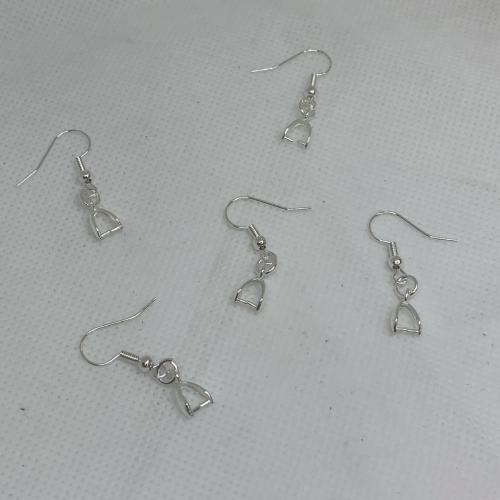 Brass Earring Drop Component DIY 10mm Sold By PC