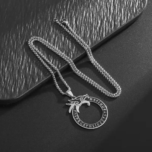 Stainless Steel Jewelry Necklace, 304 Stainless Steel, fashion jewelry & Unisex, original color, Length:Approx 60 cm, Sold By PC