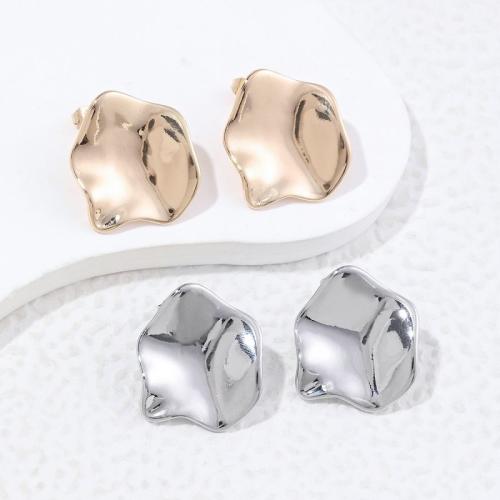 Brass Stud Earring plated fashion jewelry nickel lead & cadmium free Sold By Pair