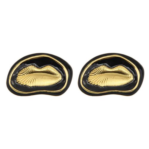 Zinc Alloy Stud Earring Lip plated fashion jewelry & for woman Sold By Pair