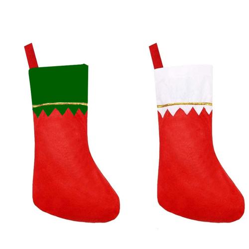 Non-woven Fabrics Christmas Sock, more colors for choice, 360x230mm, Sold By PC