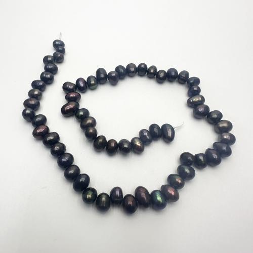 Cultured Potato Freshwater Pearl Beads, DIY & top drilled, more colors for choice, 8-9mm, Sold Per Approx 37 cm Strand