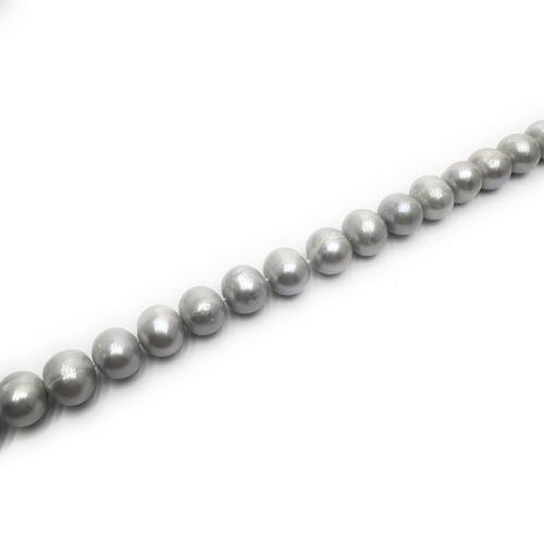 Cultured Potato Freshwater Pearl Beads, DIY, grey, 10-11mm, Sold Per Approx 37 cm Strand