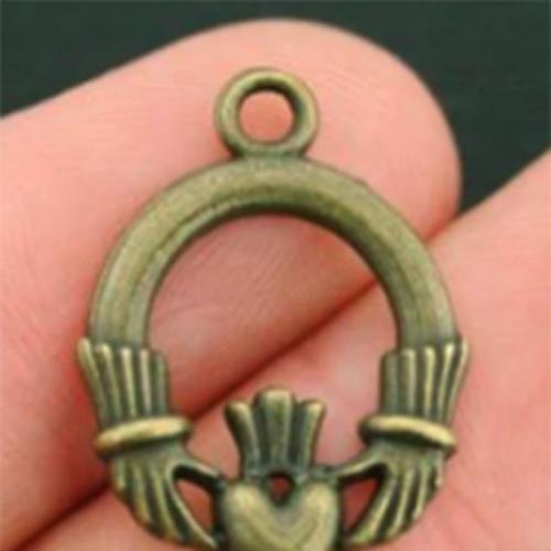 Tibetan Style Pendants, antique bronze color plated, DIY, 45x37x2.50mm, Sold By Bag