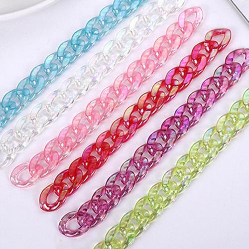 Acrylic Linking Ring, DIY, more colors for choice, 17x23mm, 200PCs/Bag, Sold By Bag