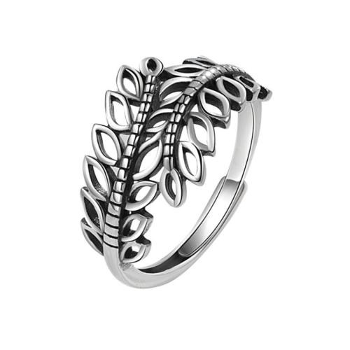 Brass Finger Ring, plated, vintage & different styles for choice & for woman, silver color, Sold By PC