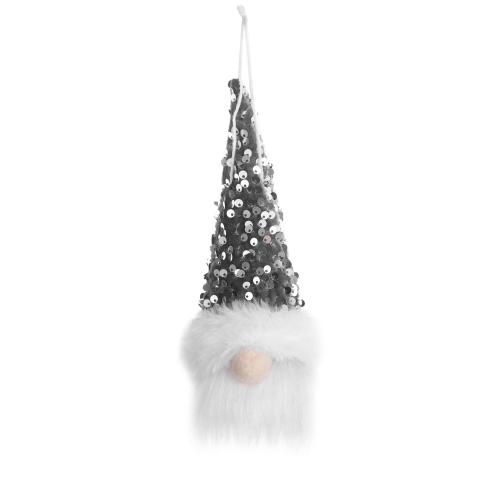 Pleuche Christmas Tree Decoration, with Sequins & Plush, lightening, more colors for choice, 200x100x100mm, Sold By PC