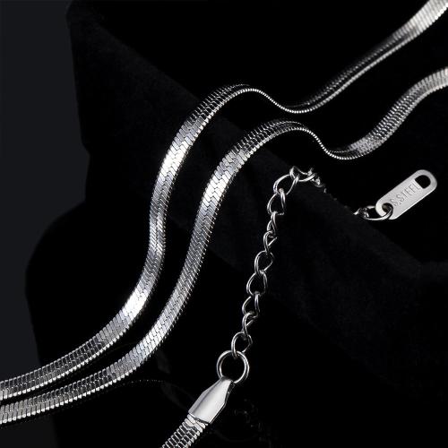 Stainless Steel Necklace Chain 304 Stainless Steel & DIY Sold By PC