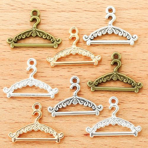 Tibetan Style Pendants, Hanger, plated, DIY, more colors for choice, 23x17mm, 100PCs/Bag, Sold By Bag