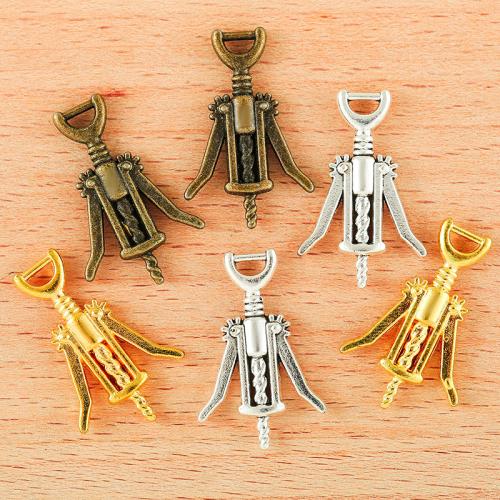 Tibetan Style Pendants, plated, DIY, more colors for choice, 27x17mm, 100PCs/Bag, Sold By Bag