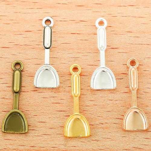 Zinklegering Tool Hangers, Zinc Alloy, Schop, plated, DIY, meer kleuren voor de keuze, 19x7mm, 100pC's/Bag, Verkocht door Bag