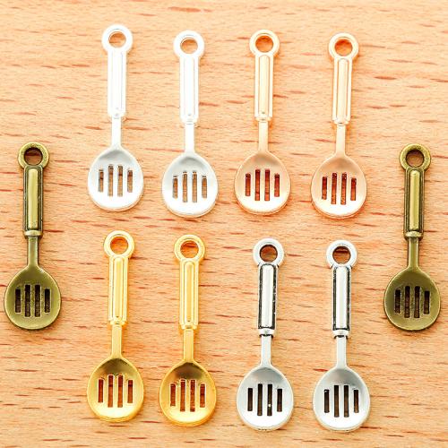 Tibetan Style Tool Pendants, Shovel, plated, DIY, more colors for choice, 18x5mm, 100PCs/Bag, Sold By Bag