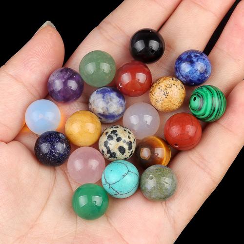 Gemstone Jewelry Beads, Natural Stone, Round, DIY & different materials for choice, more colors for choice, nickel, lead & cadmium free, 12mm, Sold By PC