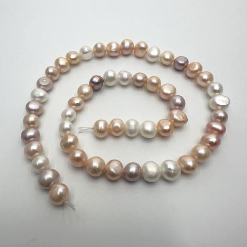 Keishi kultivované sladkovodní perle, Sladkovodní Pearl, DIY, multi-barevný, 7-8mm, Prodáno za Cca 37 cm Strand