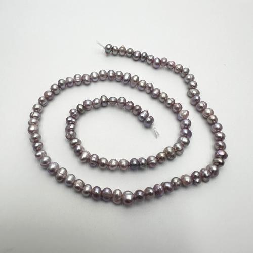 Cultured Potato Freshwater Pearl Beads, DIY, more colors for choice, 4-5mm, Sold Per Approx 36 cm Strand