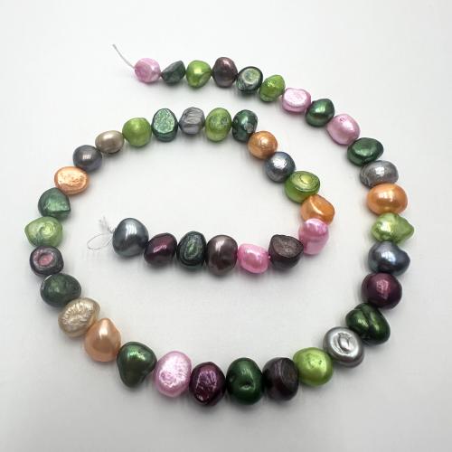 Keshi Cultured Freshwater Pearl Beads, DIY, mixed colors, 8-9mm, Sold Per Approx 37 cm Strand