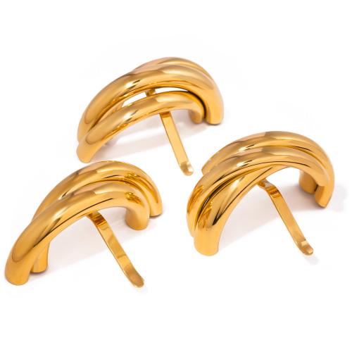 Hair Pins, 304 Stainless Steel, Vacuum Ion Plating, fashion jewelry & different styles for choice & for woman, golden, Sold By PC