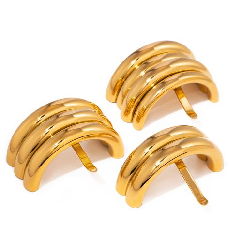 Hair Pins, 304 Stainless Steel, Vacuum Ion Plating, fashion jewelry & different size for choice & for woman, golden, Sold By PC