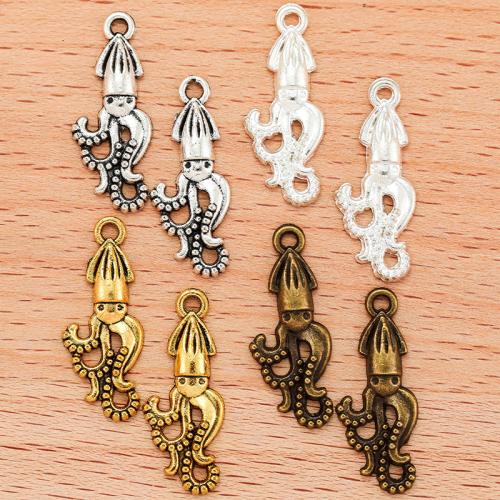 Tibetan Style Animal Pendants, plated, DIY, more colors for choice, 22x7mm, 100PCs/Bag, Sold By Bag