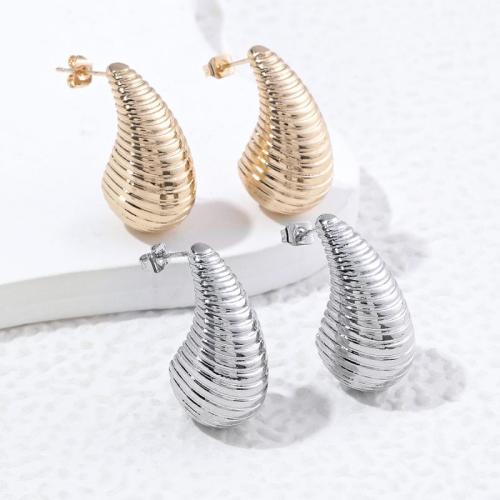 Brass Stud Earring plated fashion jewelry nickel lead & cadmium free Sold By Pair