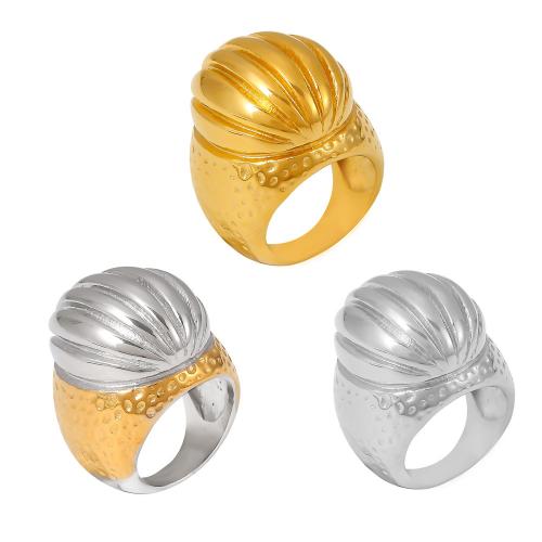 Anillo de dedo de Titantium Acero, Partículas de acero, chapado, Joyería & diverso tamaño para la opción & para mujer, más colores para la opción, Vendido por UD