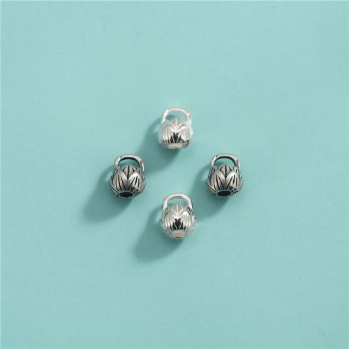 Risultati di braccialetto in argento sterling, 925 sterline d'argento, DIY, nessuno, 5x6.70mm, Foro:Appross. 1.7mm, Venduto da PC