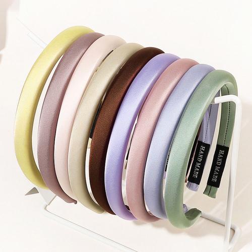 Hair Bands, Cloth, with Sponge, fashion jewelry & for woman, more colors for choice, Sold By PC