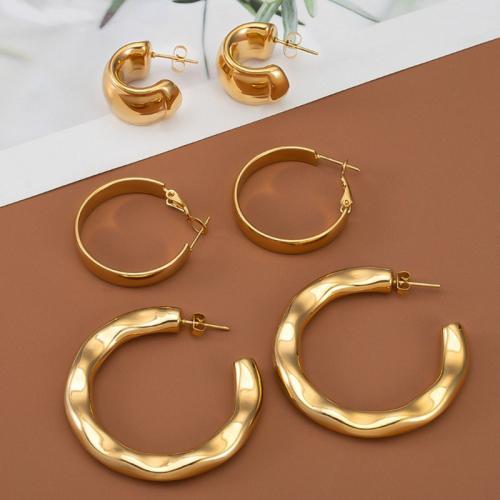 Pendientes de Acero Inoxidable, acero inoxidable 304, Joyería & diferentes estilos para la opción & para mujer, más colores para la opción, Vendido por Par