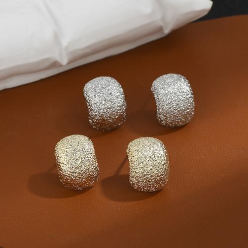 Brass Stud Earring, plated, fashion jewelry, more colors for choice, nickel, lead & cadmium free, 10x14mm, Sold By Pair