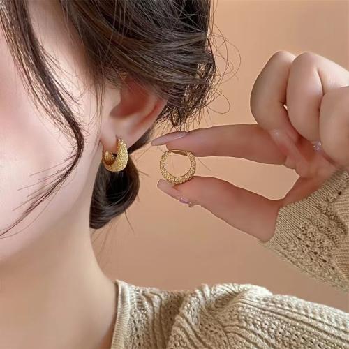 Laiton Leverback boucle d'oreille, Placage, bijoux de mode, plus de couleurs à choisir, protéger l'environnement, sans nickel, plomb et cadmium, 67x17mm, Vendu par paire