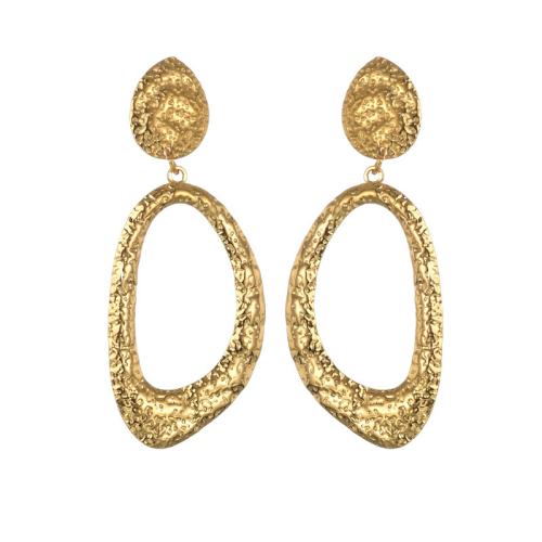 Boucle d'oreille de gaujon en acier inoxydable, Acier inoxydable 304, Placage, styles différents pour le choix & pour femme, Or, Vendu par paire