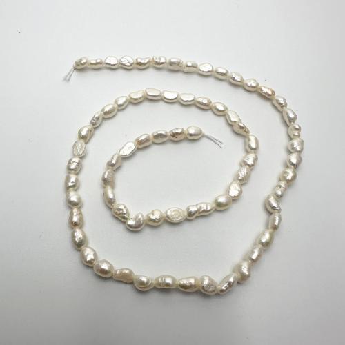 Keshi Cultured Freshwater Pearl Beads DIY white 3-4mm Sold Per Approx 37 cm Strand