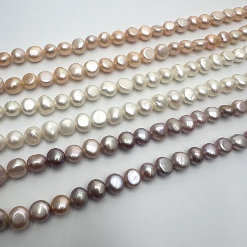 Perlas Keishi Cultivadas de Agua Dulce, Perlas cultivadas de agua dulce, Bricolaje, más colores para la opción, 8-9mm, Vendido para aproximado 37 cm Sarta