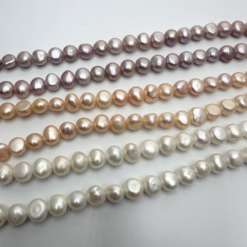 Perlas Keishi Cultivadas de Agua Dulce, Perlas cultivadas de agua dulce, Bricolaje, más colores para la opción, 9-10mm, Vendido para aproximado 37 cm Sarta