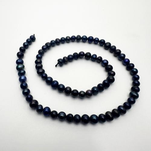 Cultured Potato Freshwater Pearl Beads, DIY, black, 4-5mm, Sold Per Approx 37 cm Strand